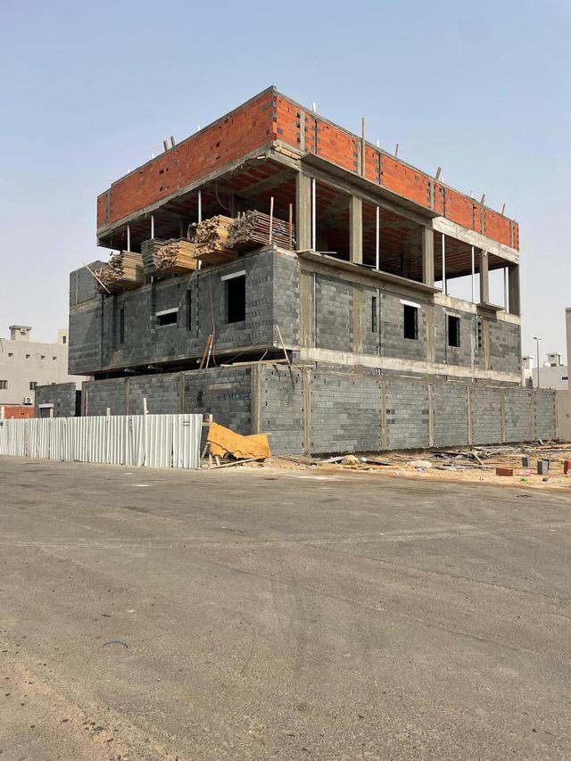 فيلا سكنية — مرحلة الهيكل